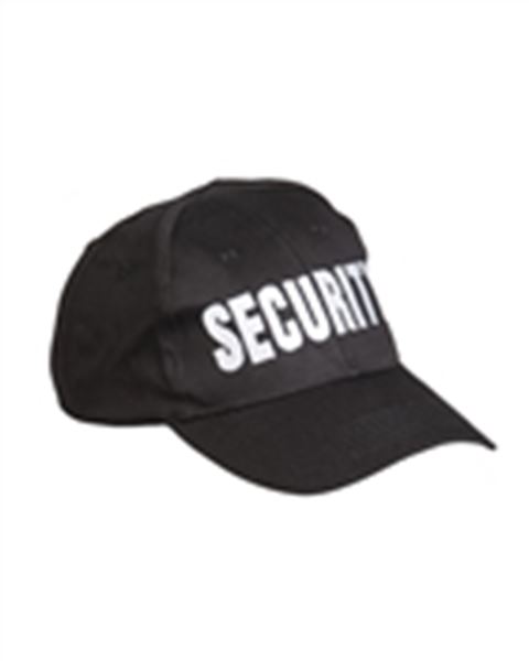 Picture of Security Baseball Cap Black